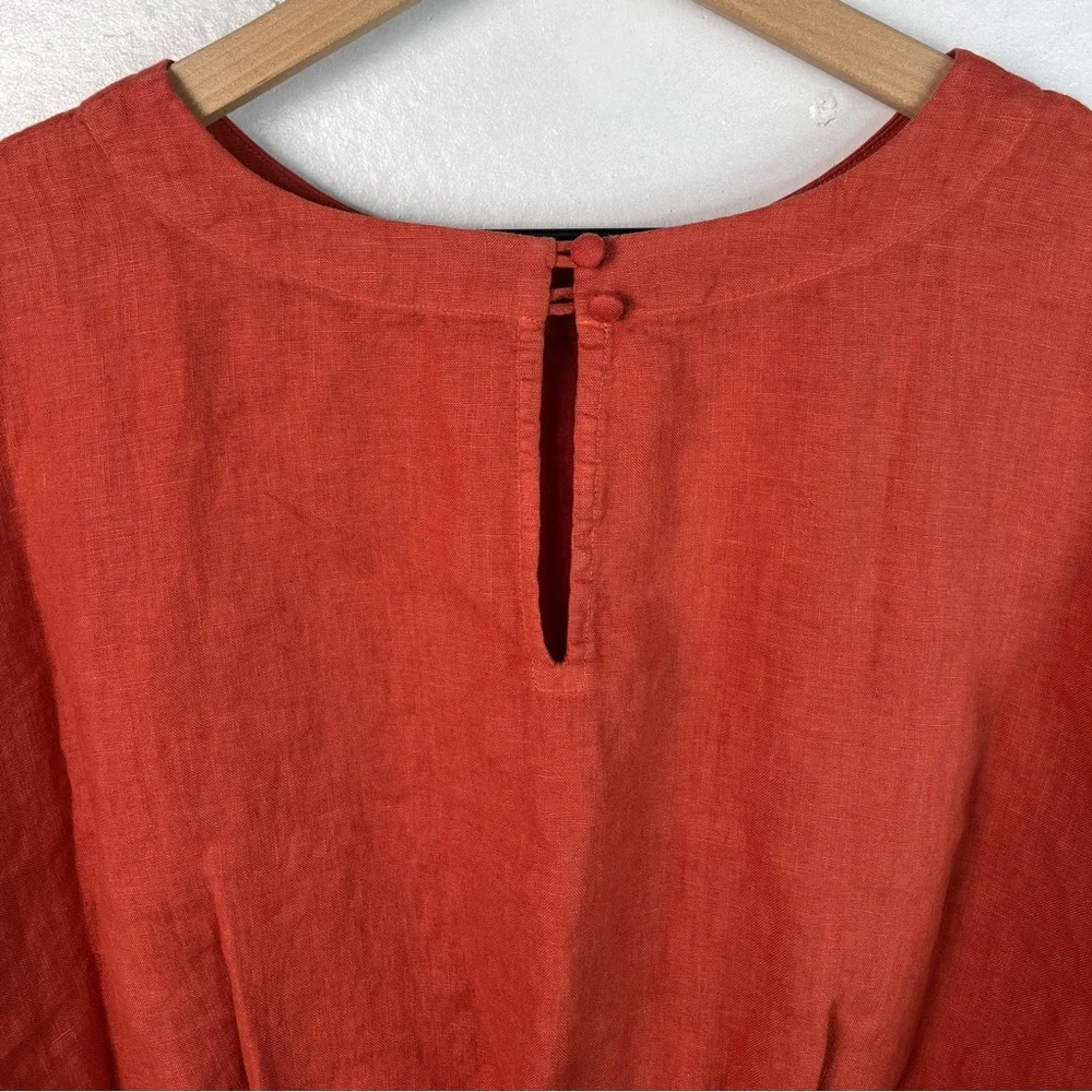 Faherty Cala Linen Top - Picture 9 of 9